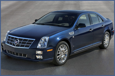 Bridgestone поставляет шины первичной комплектации для  Cadillac STS 2009